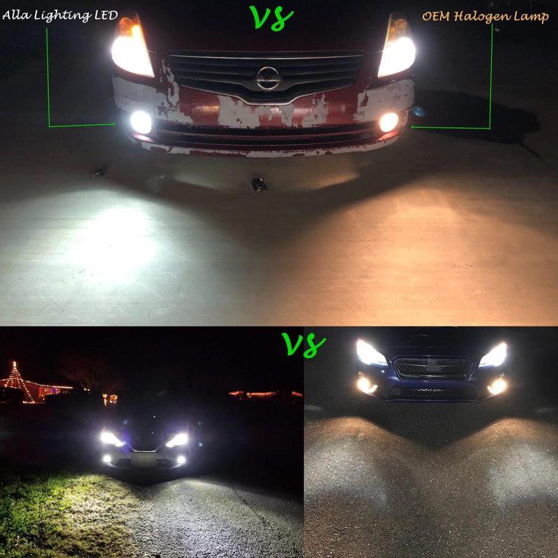 Alla Lighting 3800Lm 899 880 Led Fog Light Bulbs - Image 2