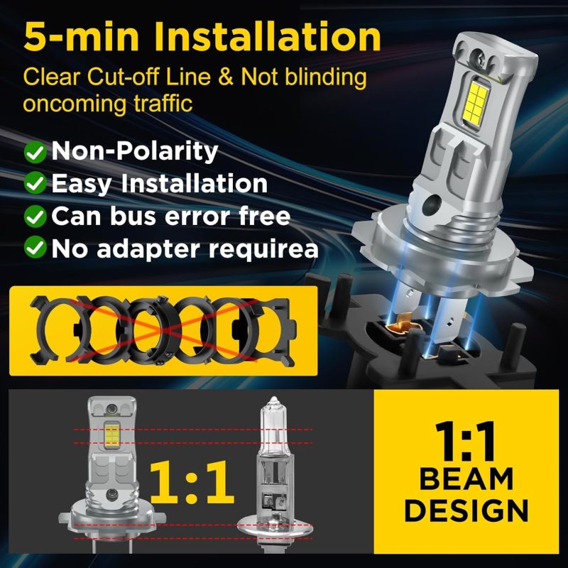Latest Upgraded H7 Bulb - Image 4