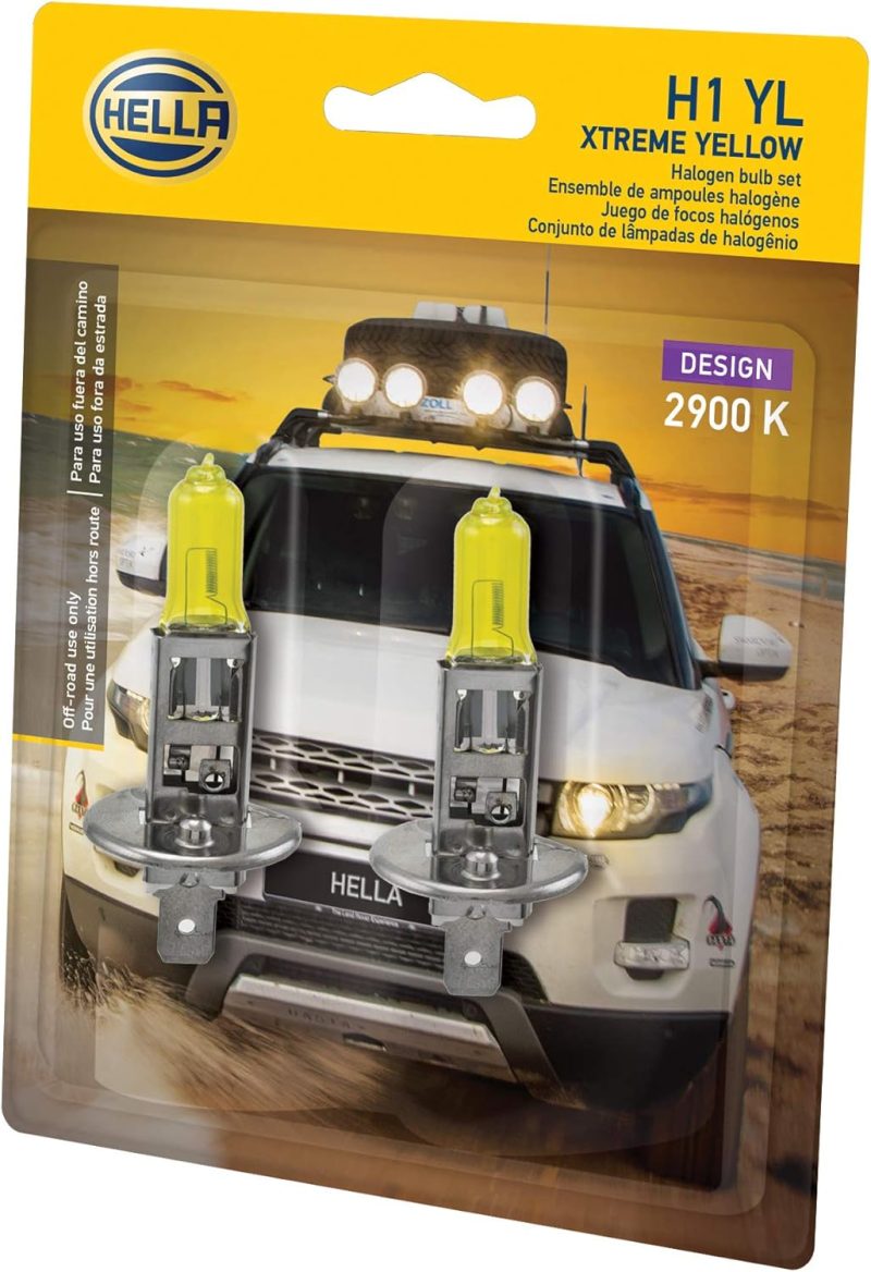 Hella H1 Yl Xtreme Yellow Bulbs - Image 3