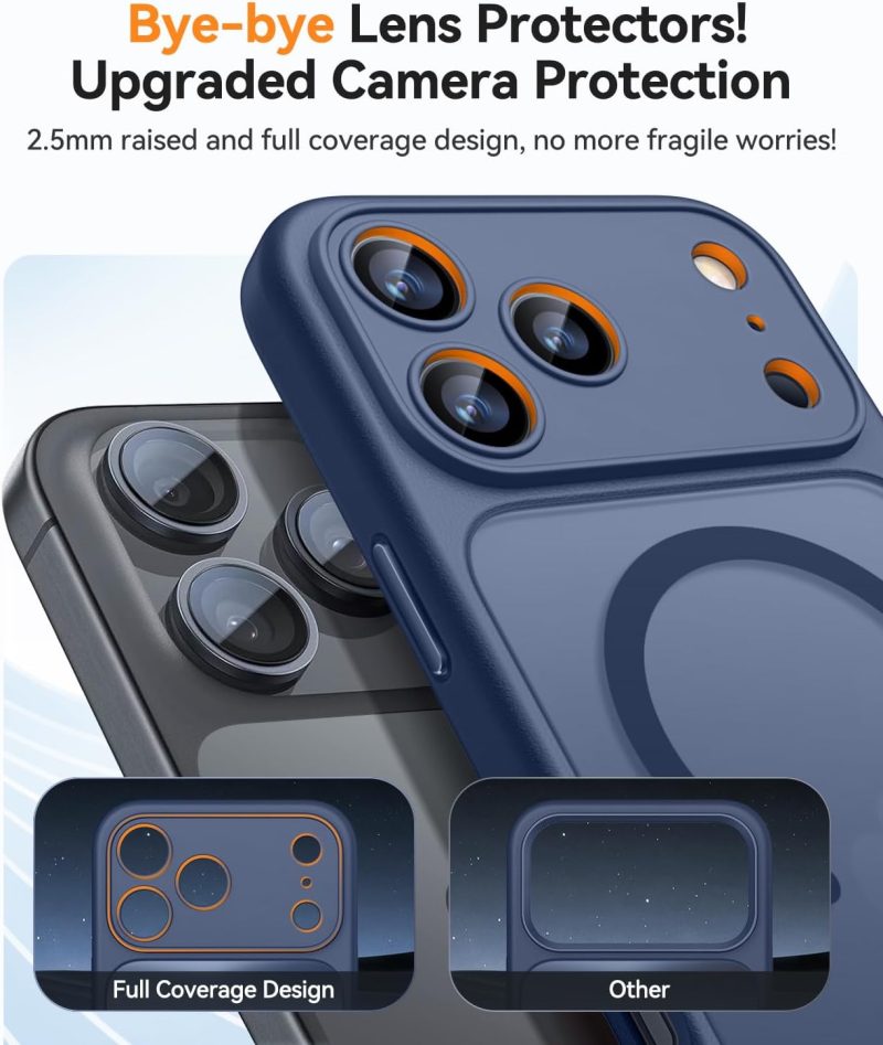 MAGNETIC CANSHN Magnetic Compatible with iPhone 17 Pro Case Upgraded Shockproof Protective Phone... - Image 2