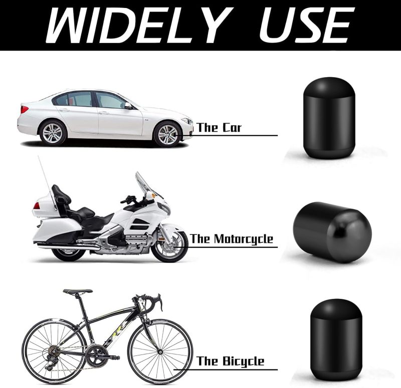 Justtop 4Pcs Car Tire Valve Stem Caps - Image 2