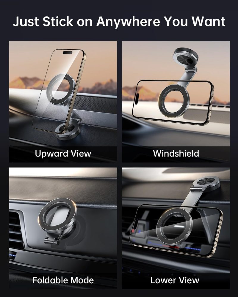Syncwire For Magsafe Car Mount - [360° Rotation] Magnetic Phone Holder For Car - Image 3