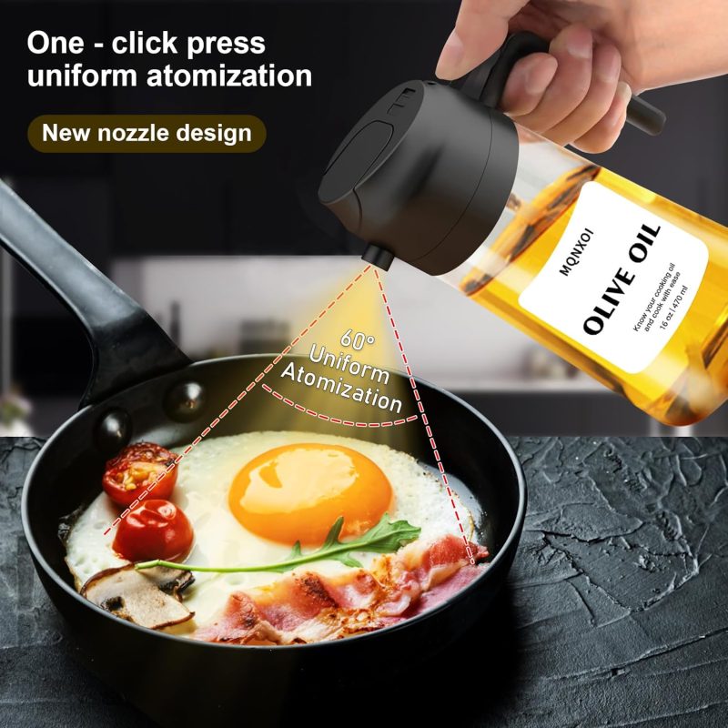 2 In 1 Glass Oil Sprayer & Dispenser - Image 3