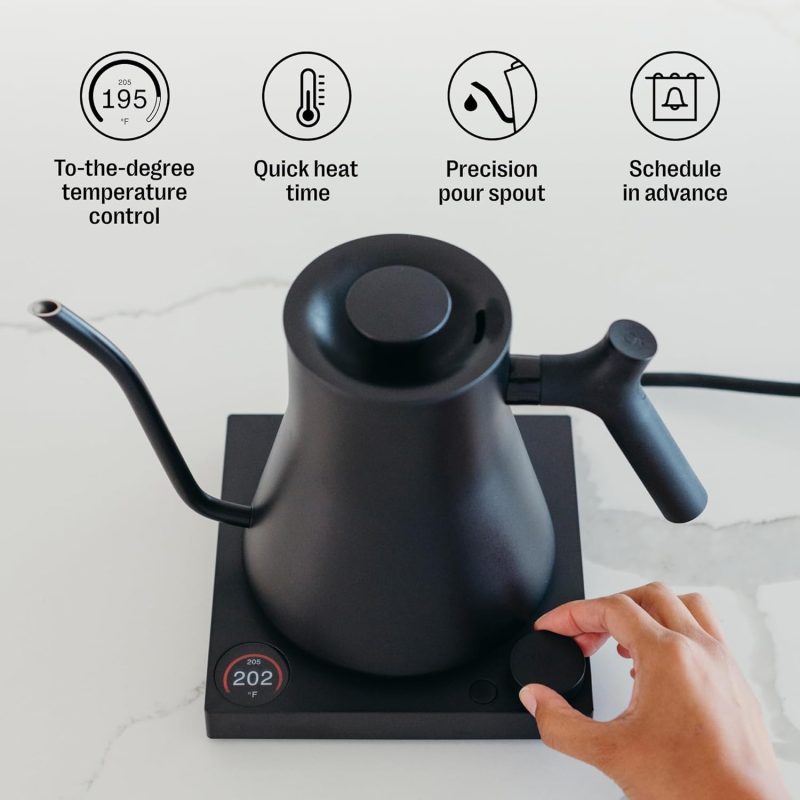 Fellow Stagg Ekg Pro Electric Gooseneck Kettle - Pour-Over Coffee And Tea - Image 3