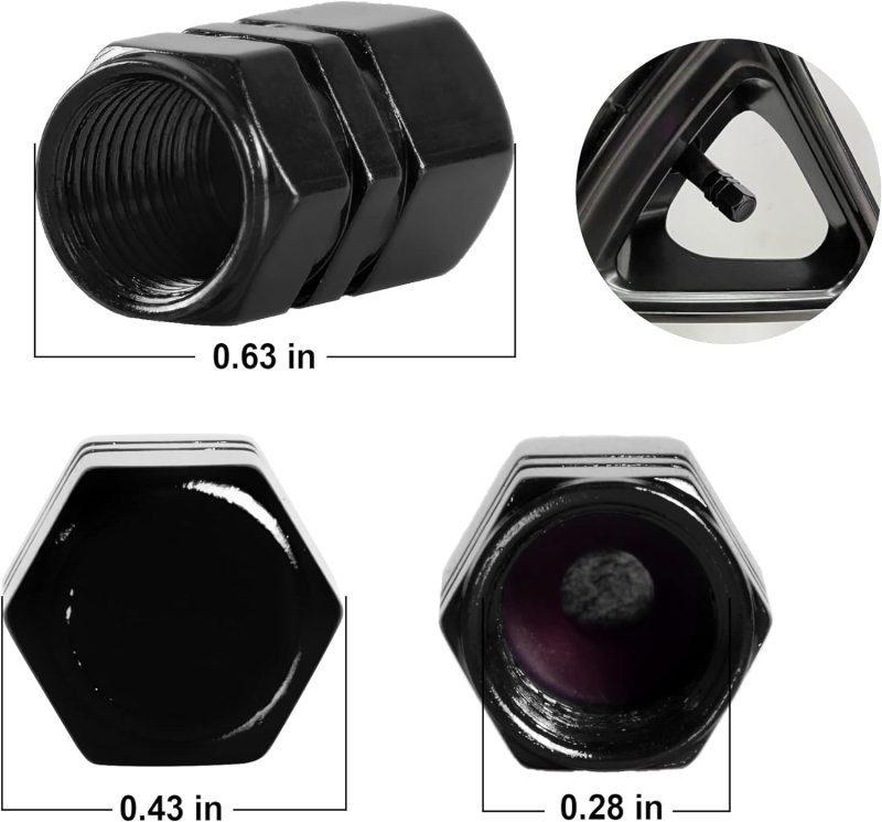 Justtop Car Tire Valve Stem Caps - Image 2