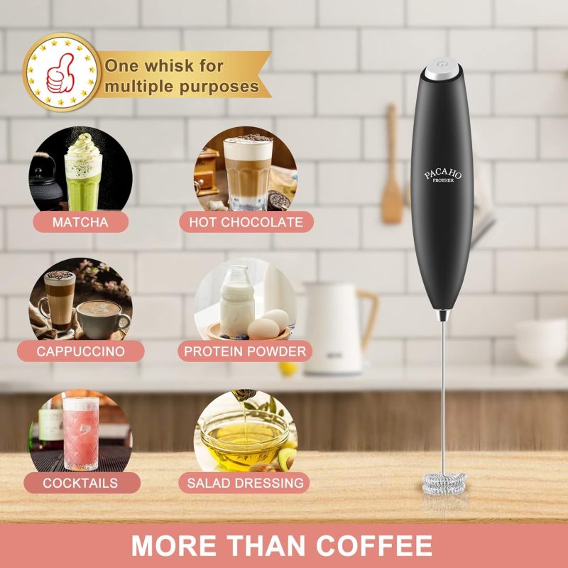 Powerful Milk Frother With Double Whisk - Image 4