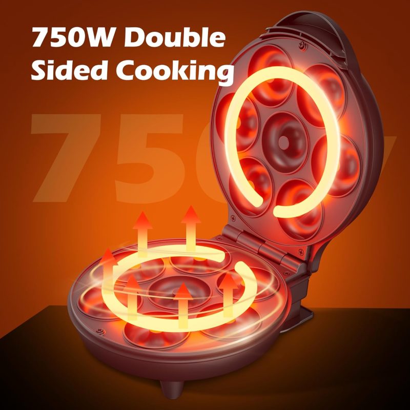Mini Donut Waffle Cake Maker - Image 5