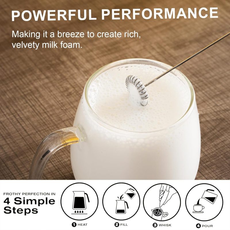 Milk Frother Handheld - Image 3