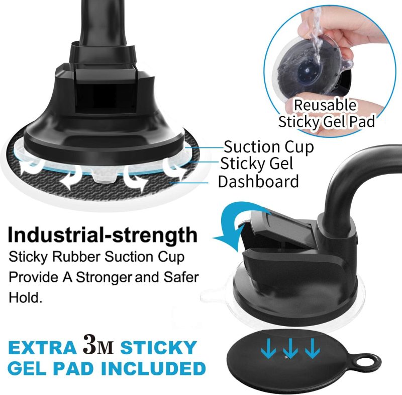 Apps2Car Magnetic Car Phone Holder Mount [6 Strong Magnets] - Image 4