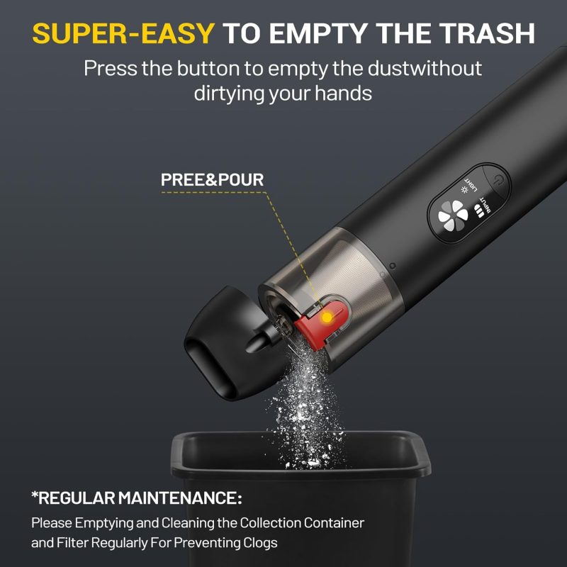 Hand Held Car Vacuum Cleaner - Image 4