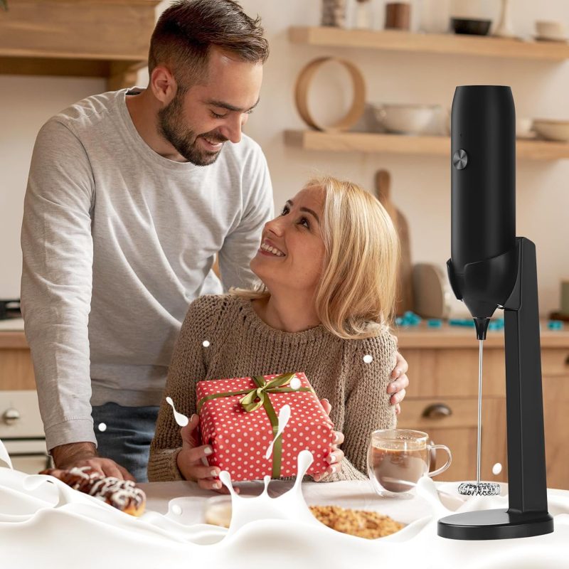 Rechargeable Milk Frother Handheld Usb Type-C - Image 6