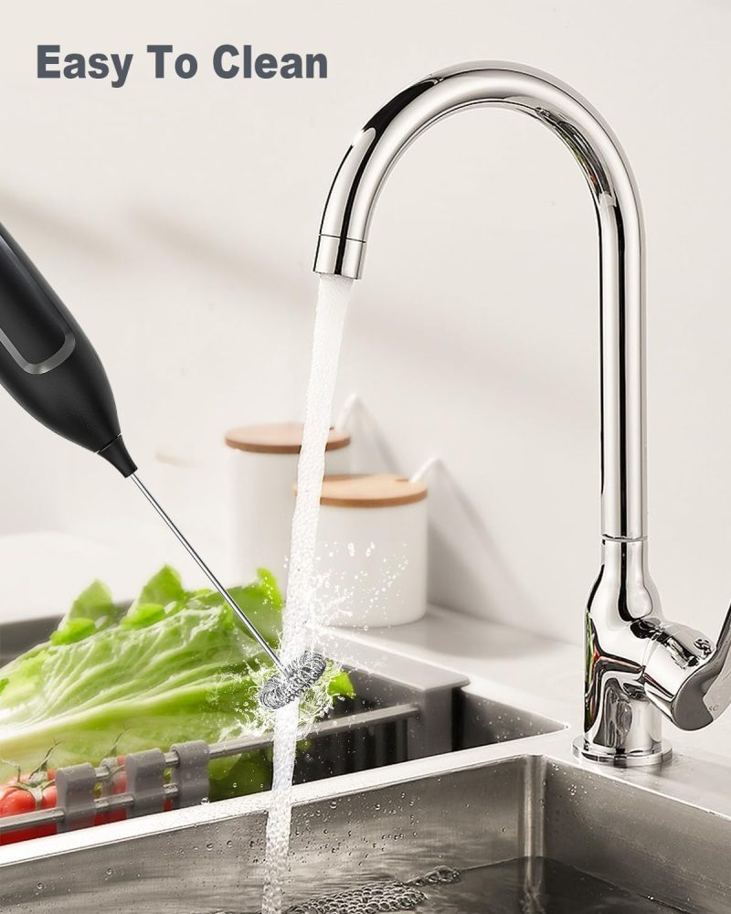 Milk Frother Handheld Battery - Image 5