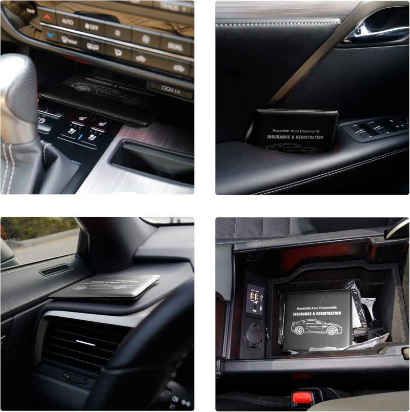 Uyye Car Registration And Insurance Card Holder - Image 6