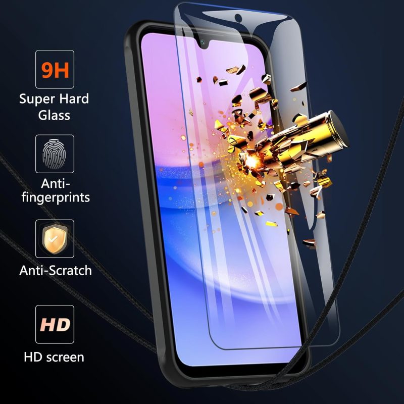 OWKEY Hybrid Protective Case for Galaxy A15 5G - Image 3