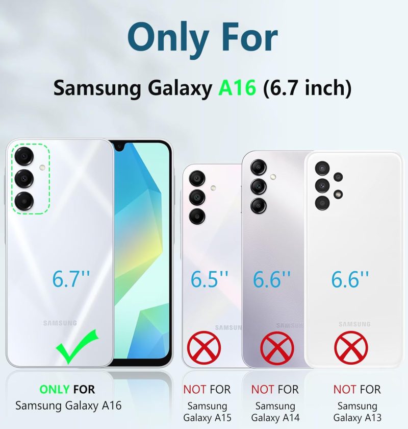 FNTCASE Hybrid Protective Case for Galaxy A16-5G - Green - Image 2