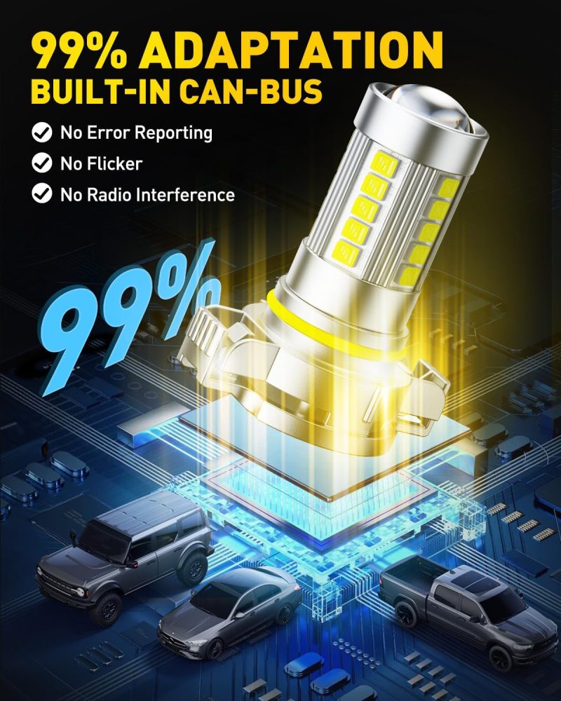 Auxito 5202 Led Fog Light Bulbs Or Drl - Image 6