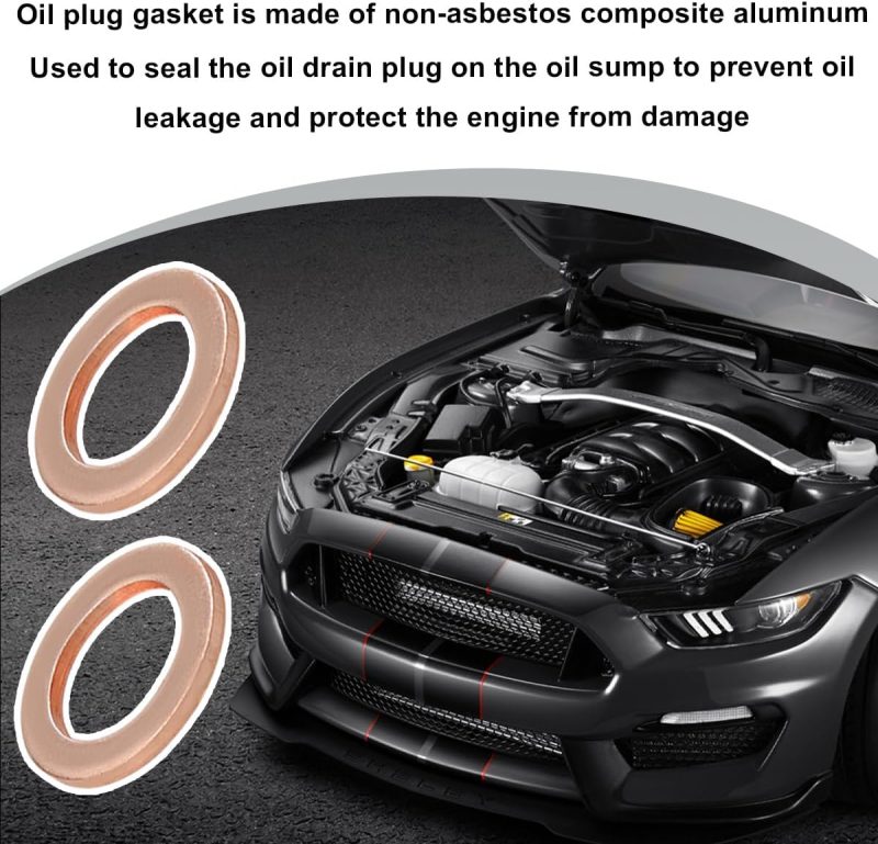 10 Pcs Oil Drain Plug Gasket - Image 4
