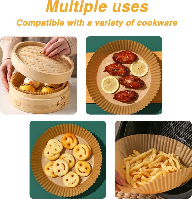 Ailun Air Fryer Paper Liners 8Inch - Image 5