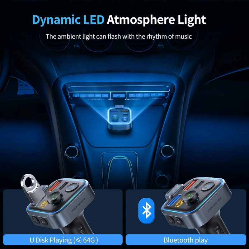 Unbreakcable Bluetooth 5.3 Fm Transmitter For Car - Image 6