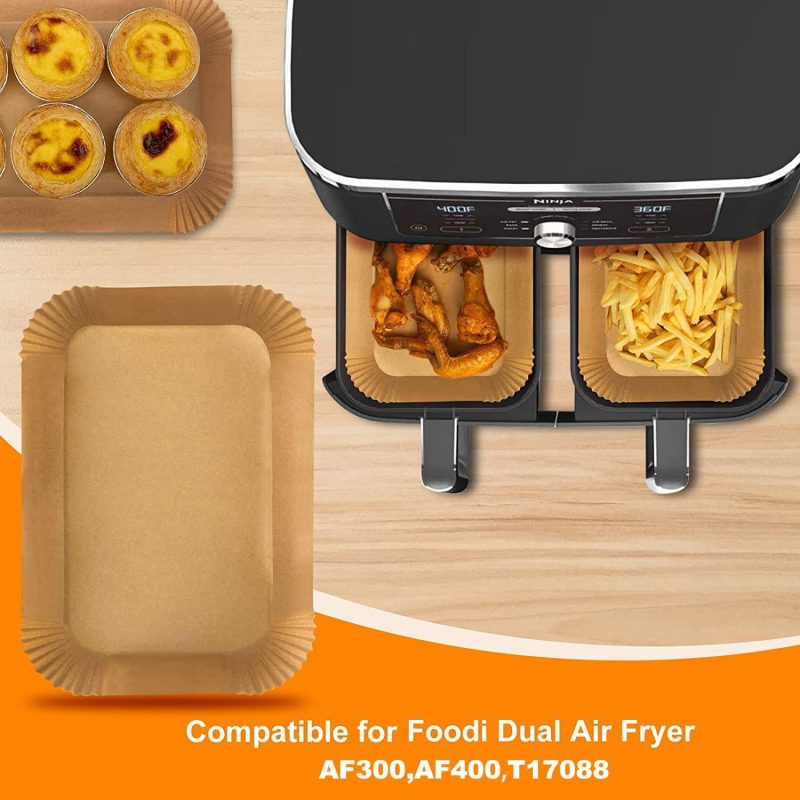 100 Pcs Ninja Air Fryer Liners Disposable - Image 3
