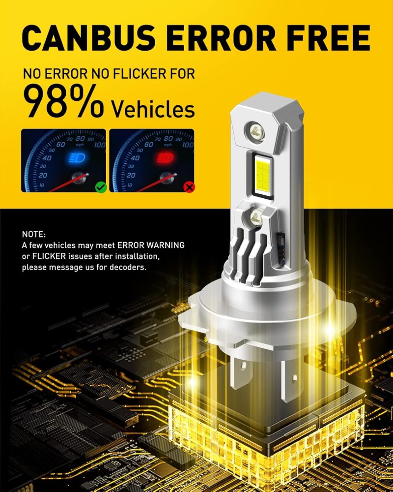 Auxito Upgradedh7 Led Bulbs - Image 5
