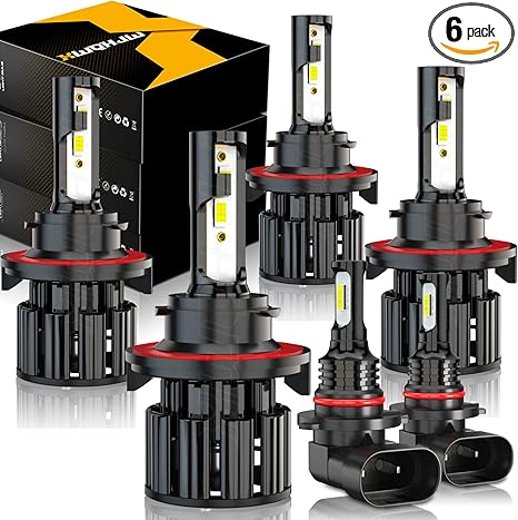 Compatible For Ford F250 High Low Beam Fog Lights F350 Super Duty F450 2005 2006 2007 2008 2009 2010 2011 2012 2013 2014 2015 2016 2017 2018 2019 2020 2021 2022
