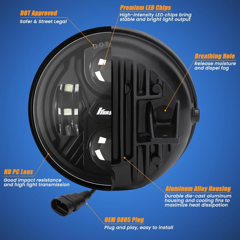 2Pcs Led Fog Lights For 2006 2007 2008 2009 2010 2011 2012 2013 2014 Ford F150 Accessories - Image 6