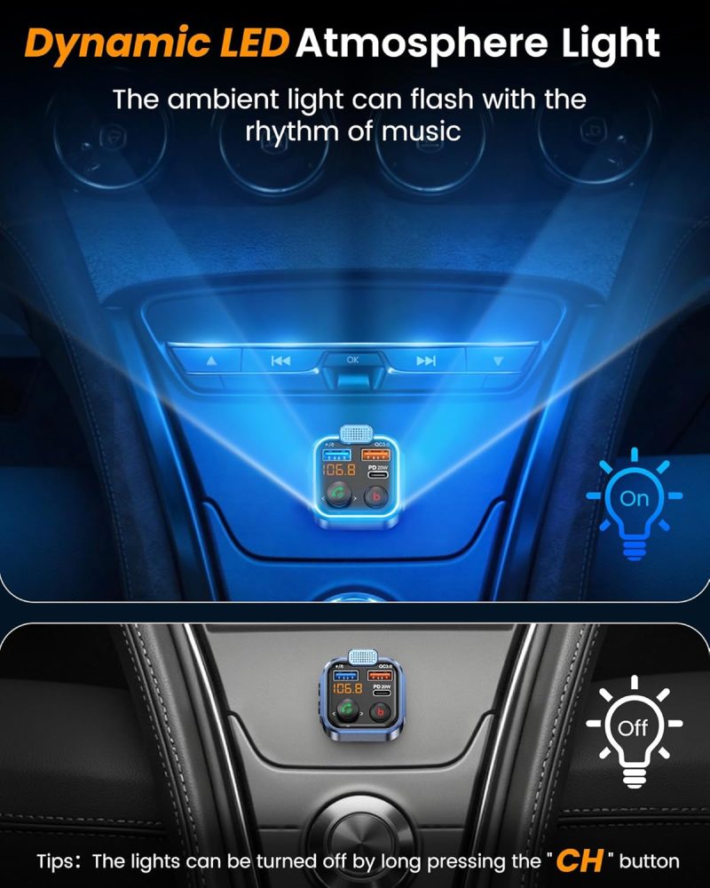 Lencent Fm Transmitter In-Car Adapter - Image 6