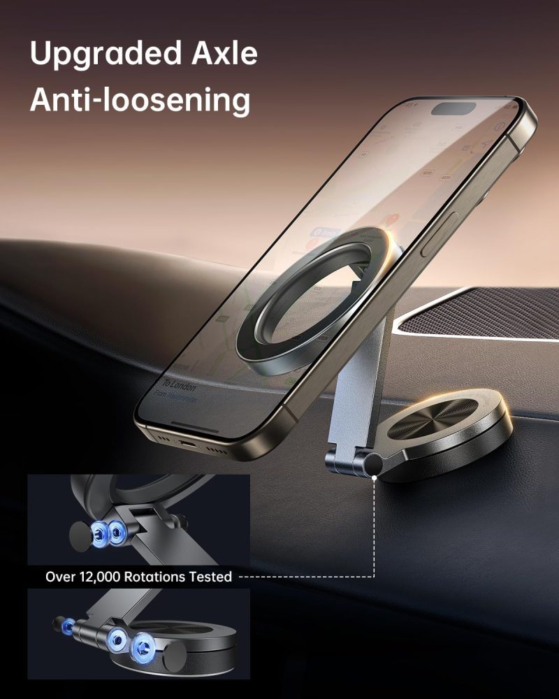 Syncwire For Magsafe Car Mount - [360° Rotation] Magnetic Phone Holder For Car - Image 6