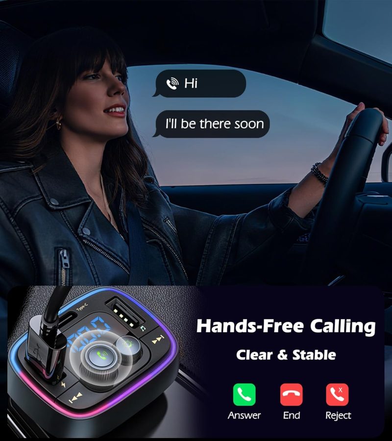 Lihan Usb C Bluetooth Car Adapter - Image 3