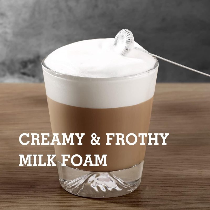 Simpletaste Milk Frother Handheld Battery Operated Electric Foam Maker - Image 5