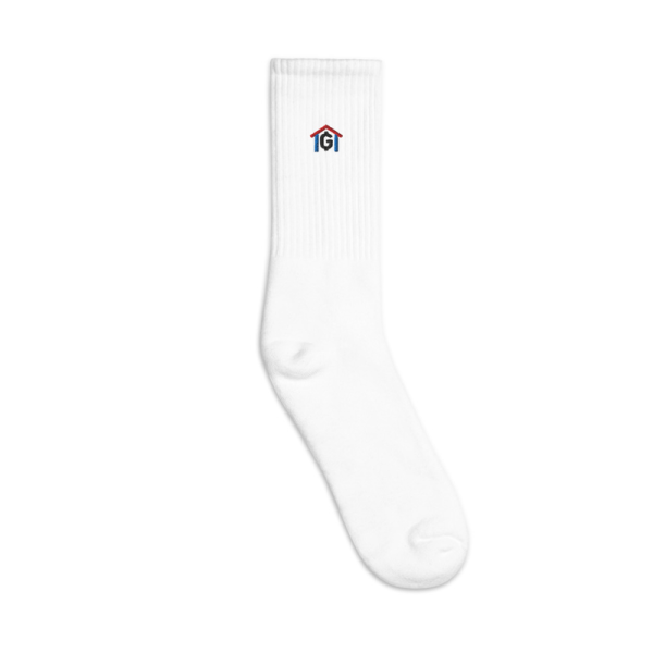$GOHOME Embroidered Socks