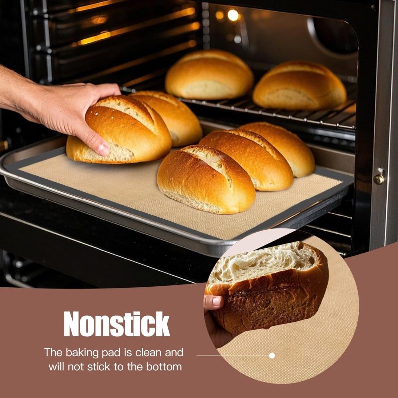 3-Pack Non-Stick Silicone Baking Mat - Image 6