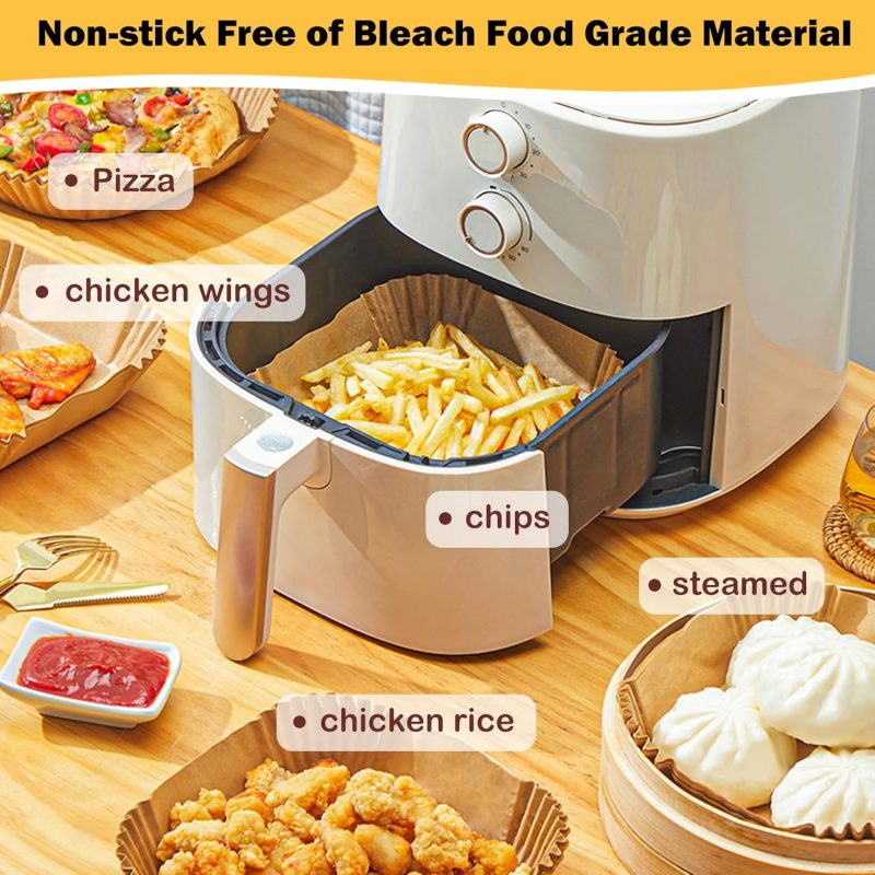 375Pcs Air Fryer Paper Liners - Image 2