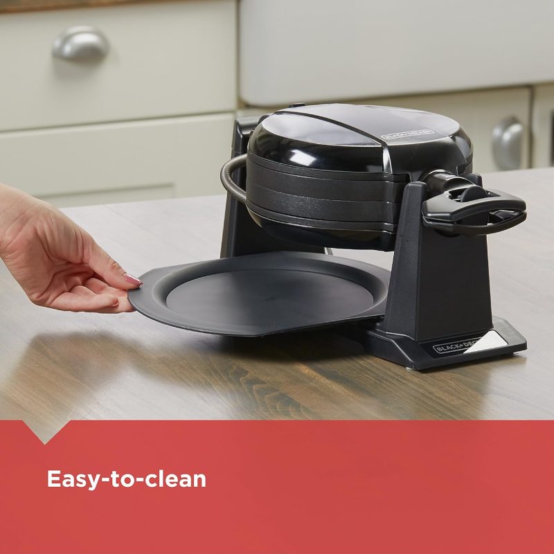 Black+Decker Rotating Waffle Maker - Image 5