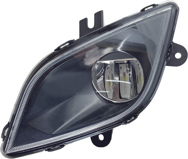Torque Pair Led Fog Light Lamp Set Replacement For 2018 2019 2020 2021 2022 Freightliner Cascadia Semi Trucks [Included All Bulbs] Assembly Dot Sae Approved Driver Passenger Side (Tr437-L - Image 3