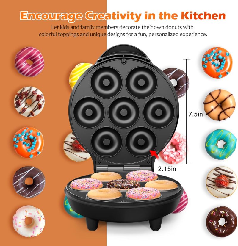 Mini Donut Waffle Cake Maker - Image 4