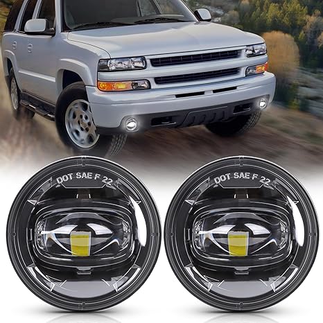 Auxbeam Led Fog Lights Replacement For 2001 2002 2003 2004 2005 2006 Chevy Tahoe Z71