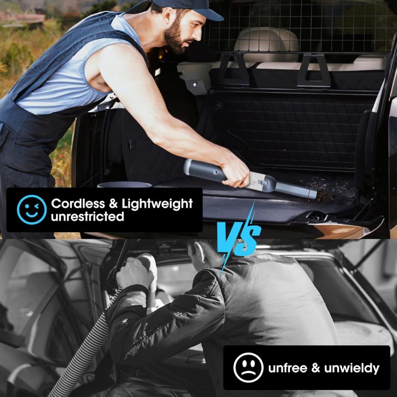 Handheld Car Vacuum Cleaner Cordless - Image 5