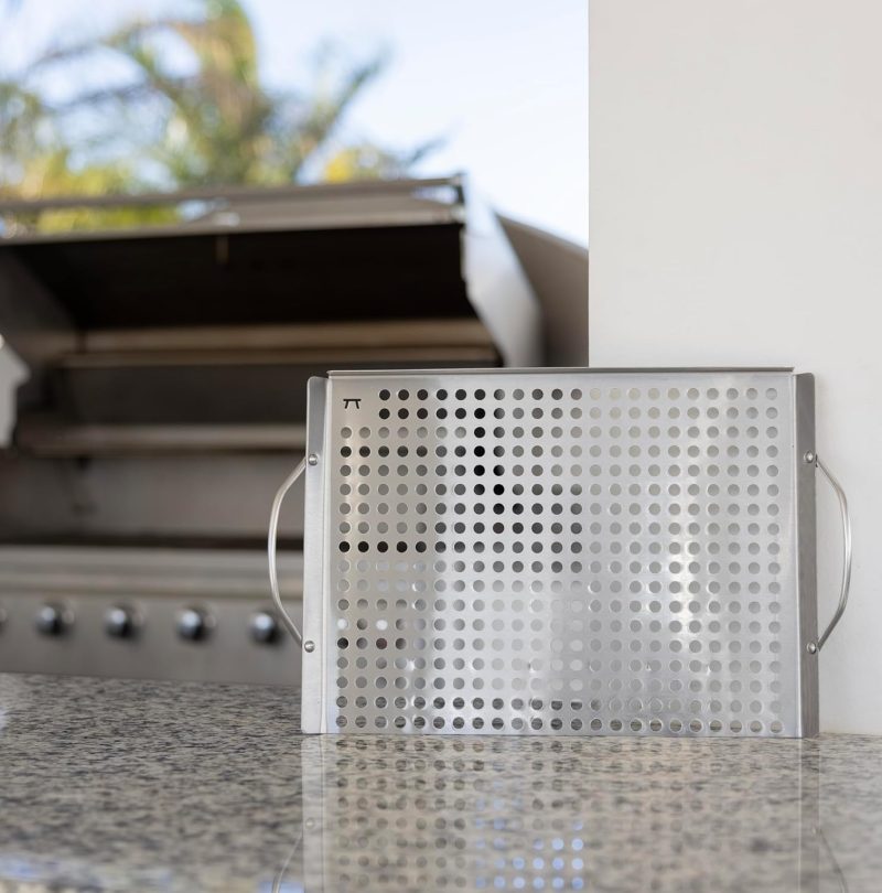 Outset 76632 Stainless Steel Grill Topper Grid - Image 3