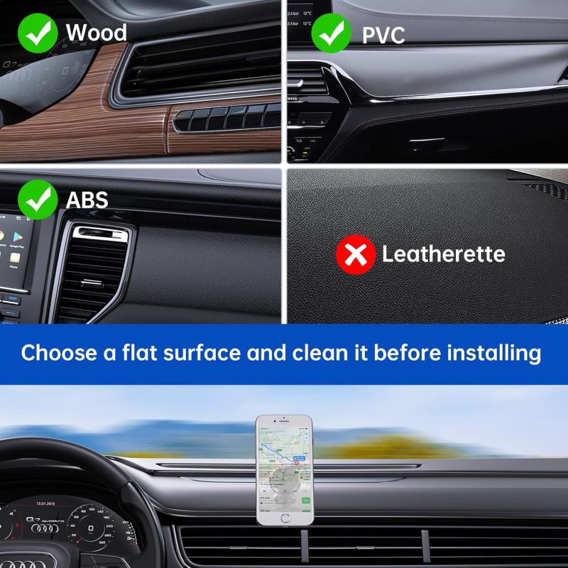 Syncwire Magnetic Car Phone Holder For Dashboard - Image 4