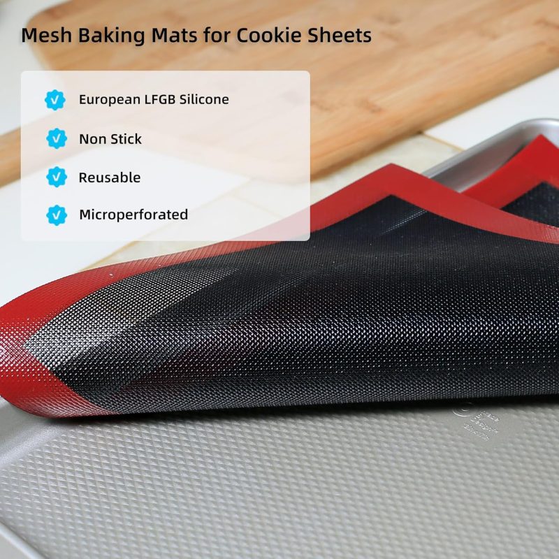 Silicone Baking Mat With Microperforated - Image 3