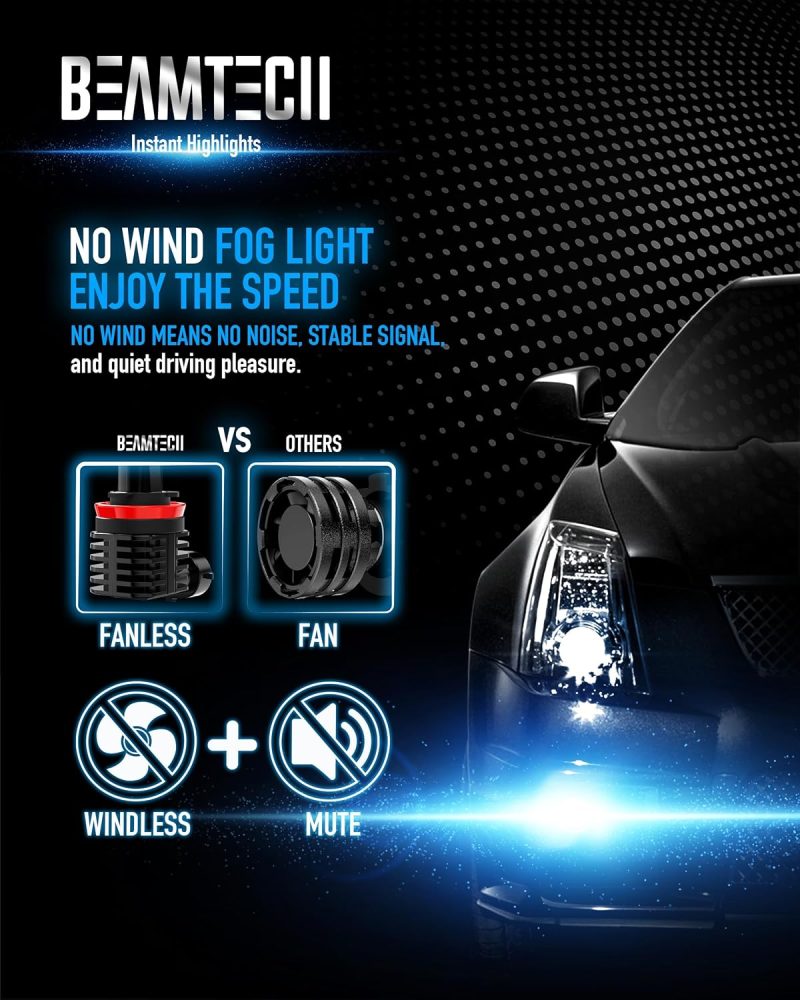 Beamtech 9005 H11 Bulbs - Image 4