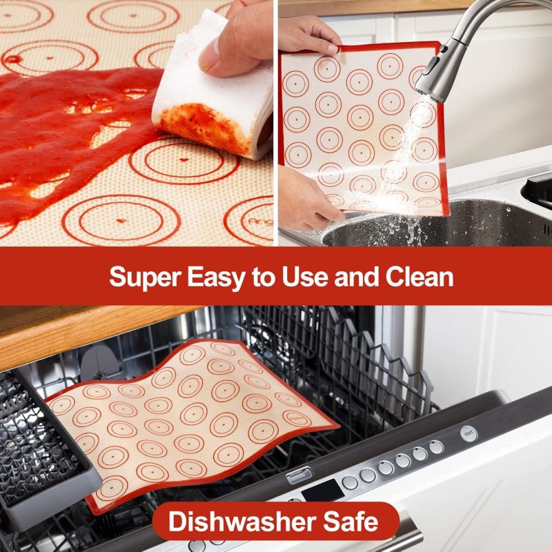 Silicone Baking Mat Set Of 6 - Image 2