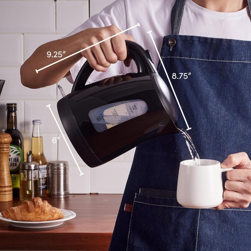 Elite Gourmet Ekt8690 1.7L Electric Tea Kettle 1500W Hot Water Heater Boiler Bpa-Free - Image 6