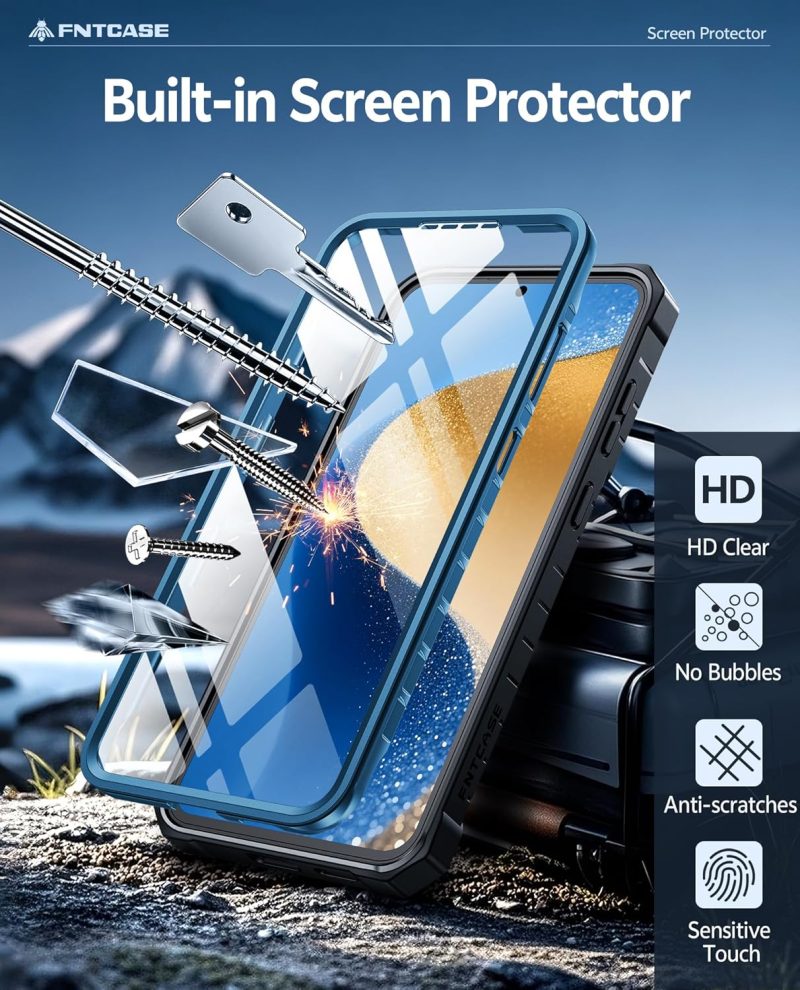 FNTCASE Hybrid Protective Case for Galaxy S25 - Image 5