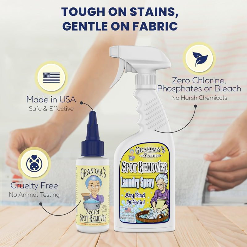Grandma'S Secret Spot Remover Laundry Spray - Chlorine - Image 6
