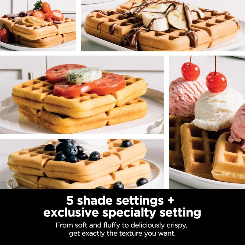 Ninja Bw1001 Neverstick Pro Belgian Waffle Maker - Image 2