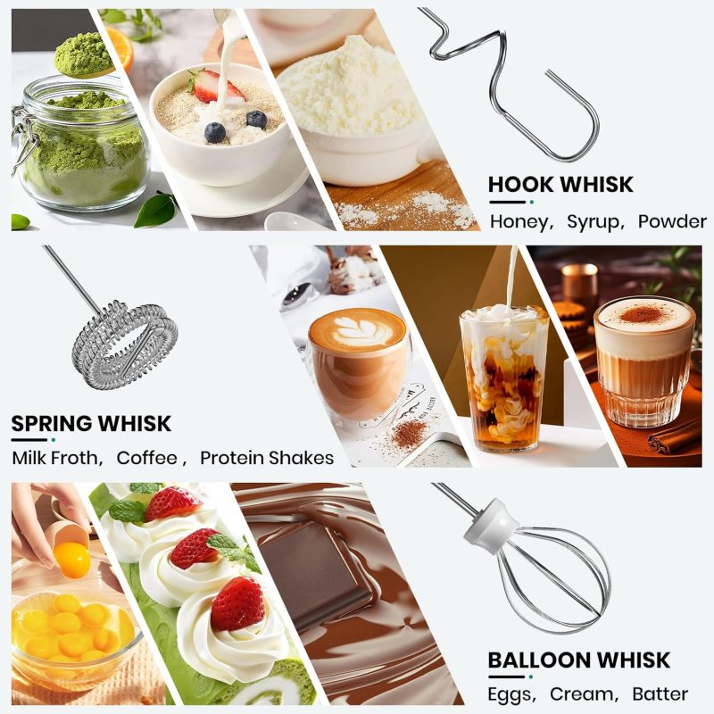 Milk Frother Handheld Rechargeable - Image 3