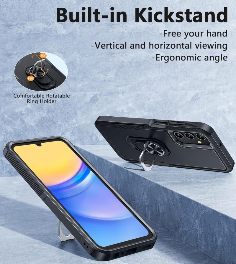 FNTCASE Hybrid Protective Case for Galaxy A15-5G - Image 4